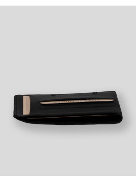 Les Ateliers Foures 948 - CUIR DE VACHETTE - NOIR porte cartes identité et cc baroudeur fourès porte cartes