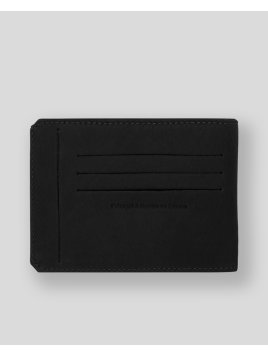 Les Ateliers Foures 948 - CUIR DE VACHETTE - NOIR porte cartes identité et cc baroudeur fourès porte cartes