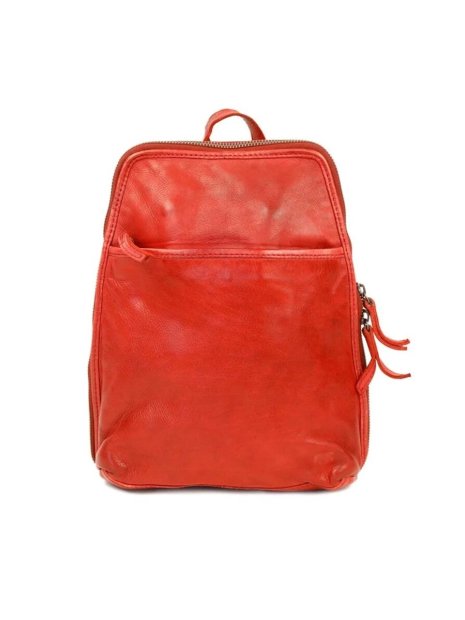 Bear Design CL32852 - CUIR DE VACHETTE - ROU sac à dos cuir classic iris bear sacs-a-mains