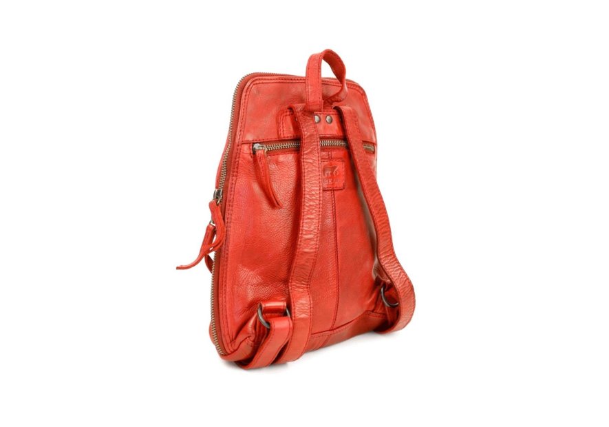 Bear Design CL32852 - CUIR DE VACHETTE - ROU sac à dos cuir classic iris bear Sacs à mains