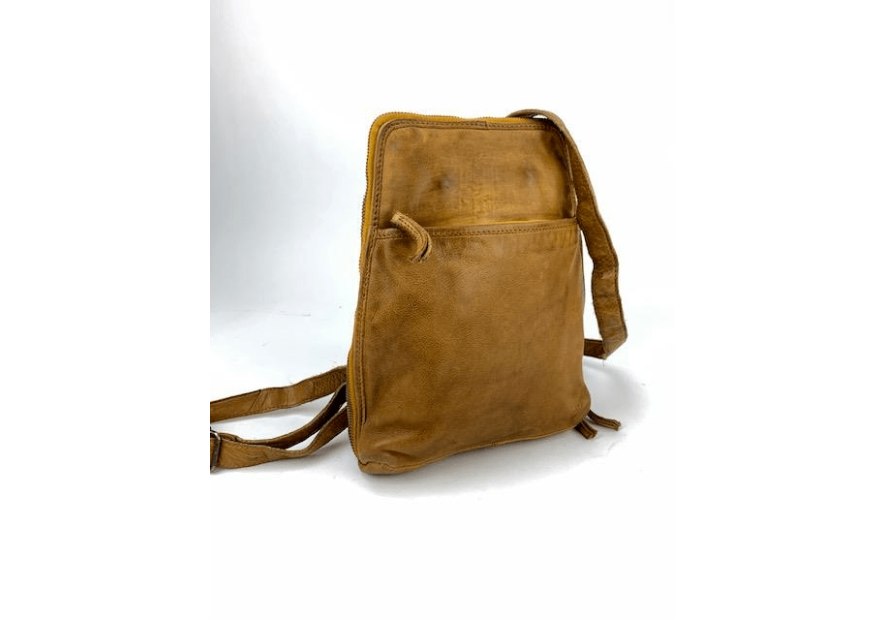 Bear Design CL32852 - CUIR DE VACHETTE - YEL sac à dos cuir classic iris bear Sacs à mains