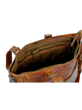 Bear Design CL35221 - CUIR DE VACHETTE - COG sac à main shopping cuir mea shopping