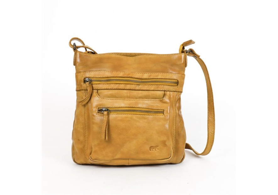 Bear Design CL40496 - CUIR DE VACHETTE - YEL bear design-classic-besace mp Sacs à mains