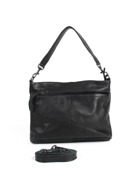 Bear Design CP1536 - CUIR DE VACHETTE - NOIR bear design-classic cp-trotteur m sacs-a-mains