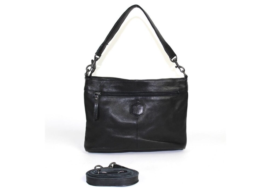 Bear Design CP1536 - CUIR DE VACHETTE - NOIR bear design-classic cp-trotteur m Sacs à mains