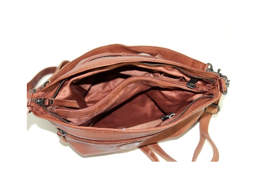 Bear Design CP1536 - CUIR DE VACHETTE - COGN bear design-classic cp-trotteur m Sacs à mains