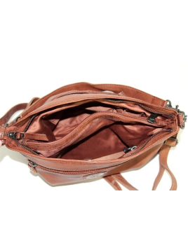 Bear Design CP1536 - CUIR DE VACHETTE - COGN bear design-classic cp-trotteur m Sacs à mains