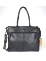Bear Design CP1657 - CUIR DE VACHETTE - NOIR bear design-classic cp-shopping affaire xl sac-a-main-shopping-toile-ou-cuir