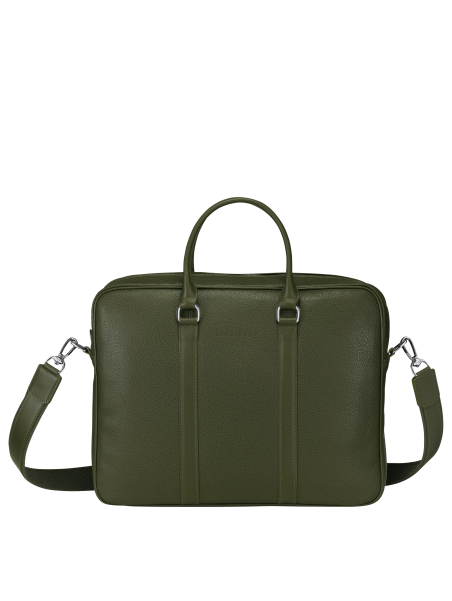 Longchamp 2122021 - VACHETTE FOULONNEE - K porte documents ordinateur taille s le foulonné Sac business