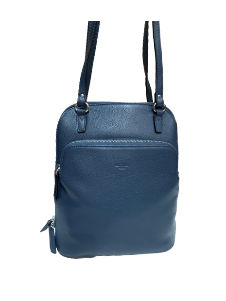 Katana 89826 - CUIR DE VACHETTE - MARIN katana jo grainé shopper/sac à dos sac-a-main-shopping-toile-ou-cuir