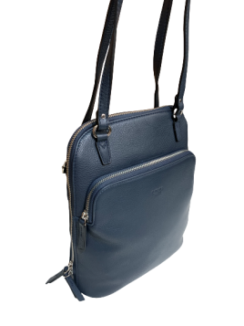 Katana 89826 - CUIR DE VACHETTE - MARIN katana jo grainé shopper/sac à dos shopping