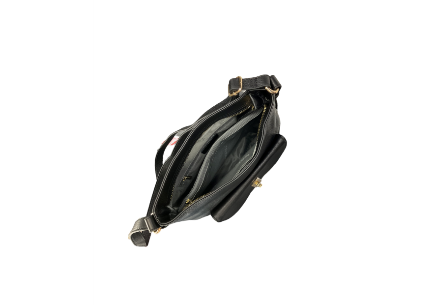 Katana 89702 - CUIR DE VACHETTE - NOIR katana tourniquet besace m Sacs à mains