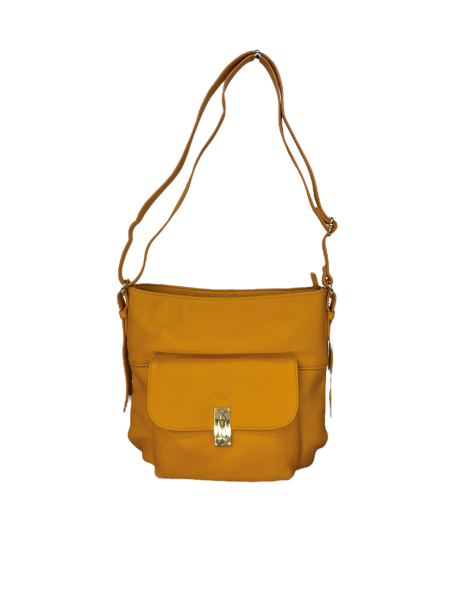 Katana 89702 - CUIR DE VACHETTE - JAUNE katana tourniquet besace m Sacs à mains