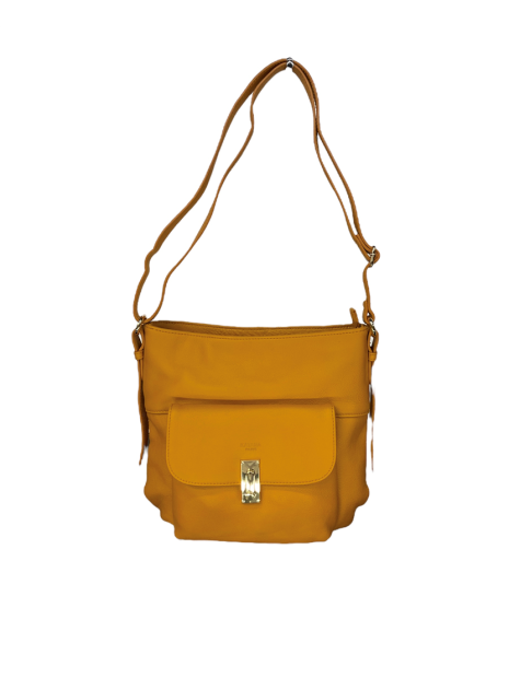 Katana 89702 - CUIR DE VACHETTE - JAUNE katana tourniquet besace m sacs-a-mains