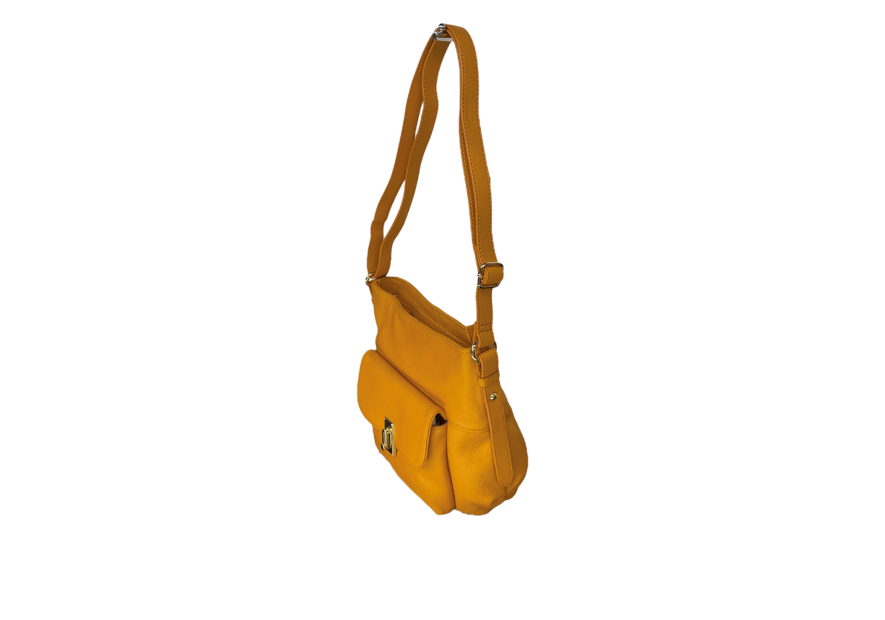 Katana 89702 - CUIR DE VACHETTE - JAUNE katana tourniquet besace m Sacs à mains