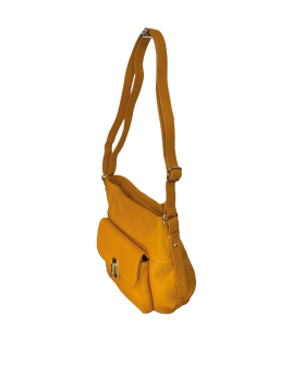 Katana 89702 - CUIR DE VACHETTE - JAUNE katana tourniquet besace m Sacs à mains