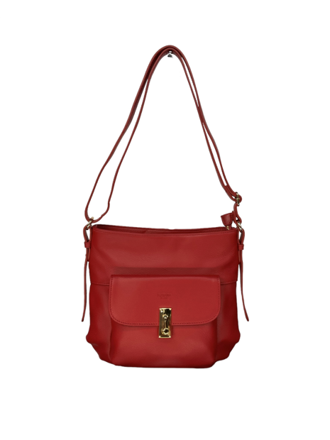 Katana 89702 - CUIR DE VACHETTE - ROUGE katana tourniquet besace m sacs-a-mains