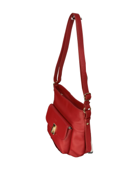 Katana 89702 - CUIR DE VACHETTE - ROUGE katana tourniquet besace m Sacs à mains