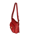 Katana 89702 - CUIR DE VACHETTE - ROUGE katana tourniquet besace m sacs-a-mains