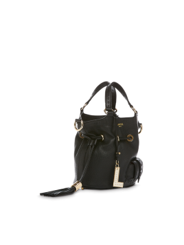 Lancel A10109 - CUIR DE VACHETTE - NOIR Premier flirt S de Lancel - Sac seau Sacs à mains