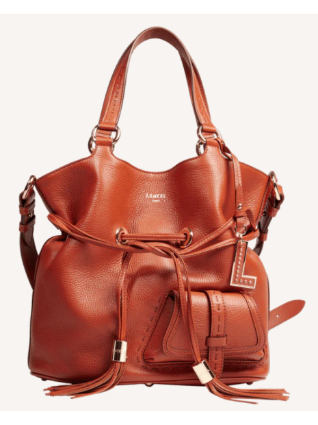 Lancel A10110 - CUIR DE VACHETTE - BRIQ Premier flirt M de Lancel - Sac seau sacs-a-mains