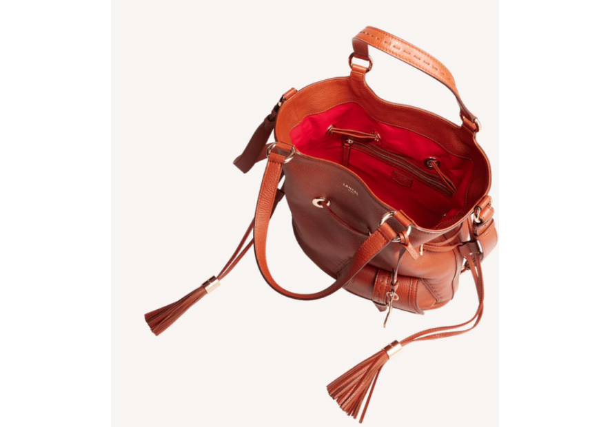 Lancel A10110 - CUIR DE VACHETTE - BRIQ Premier flirt M de Lancel - Sac seau Sacs à mains