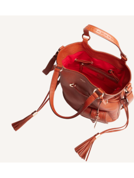 Lancel A10110 - CUIR DE VACHETTE - BRIQ Premier flirt M de Lancel - Sac seau Sacs à mains