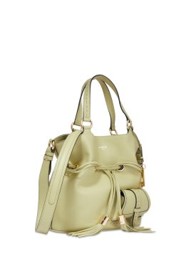 Lancel A10110 - CUIR DE VACHETTE - ANIS Premier flirt M de Lancel - Sac seau Sacs à mains