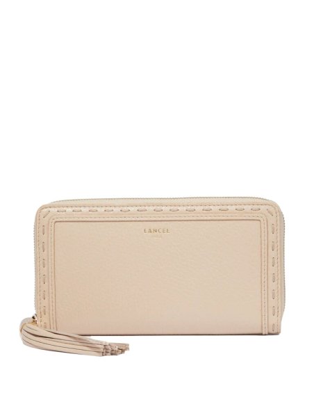 Lancel A10111 - CUIR DE VACHETTE - CAPU Premier Flirt de Lancel - Portefeuille long zippé pmpb femme