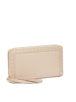 Lancel A10111 - CUIR DE VACHETTE - CAPU Premier Flirt de Lancel - Portefeuille long zippé pmpb femme