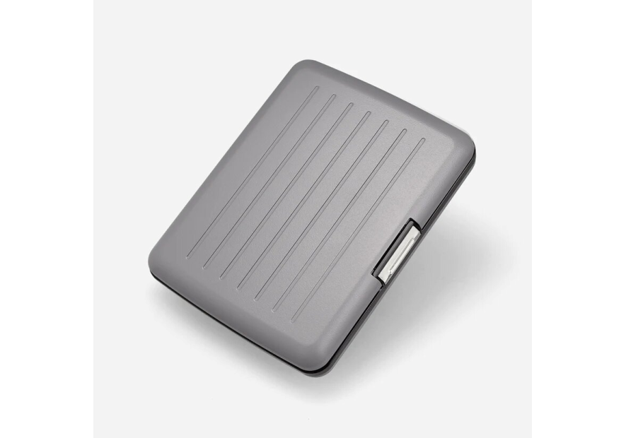 Ögon Design V2 LARGE OSLO - ALUMINIUM - STOR ögon design big stocklom v2 porte cartes porte cartes