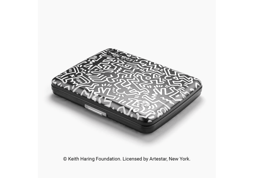 Ögon Design V2 LARGE OSLO - ALUMINIUM - WHIT ögon design big stocklom v2 porte cartes porte cartes