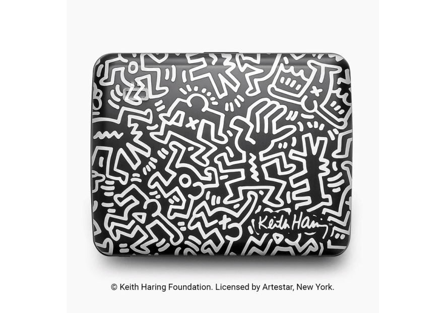 Ögon Design V2 LARGE OSLO - ALUMINIUM - WHIT ögon design big stocklom v2 porte cartes porte cartes