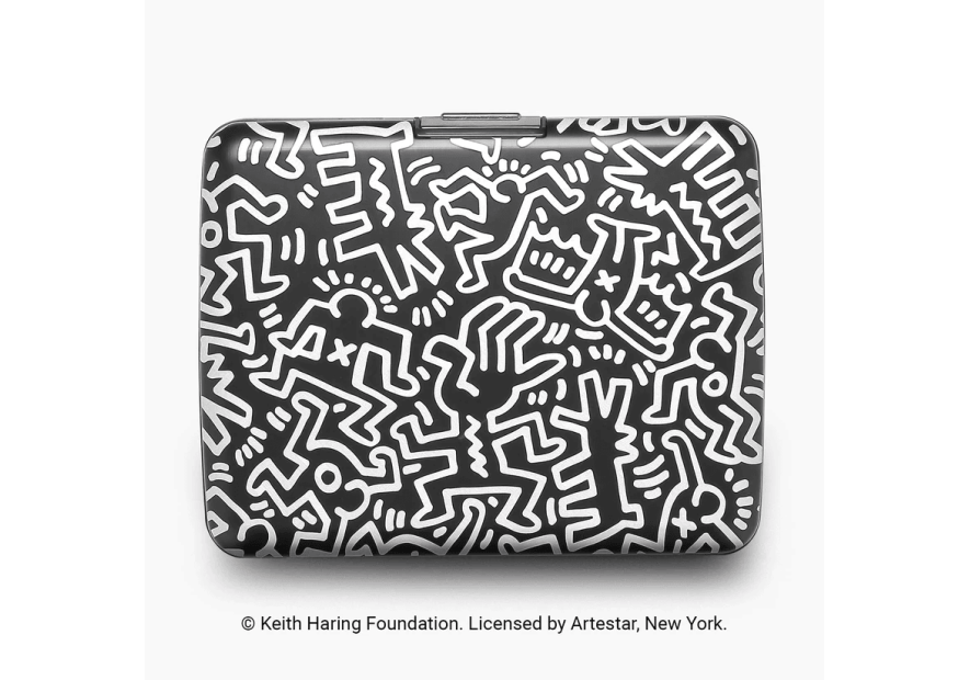 Ögon Design V2 LARGE OSLO - ALUMINIUM - WHIT ögon design big stocklom v2 porte cartes porte cartes