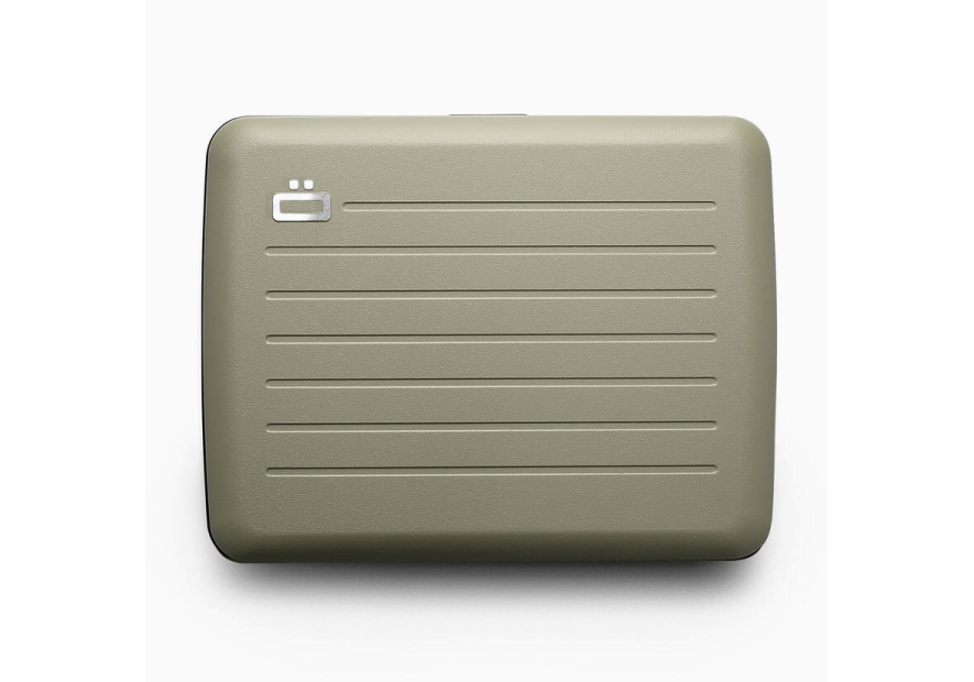 Ögon Design V2 LARGE OSLO - ALUMINIUM - CACT ögon design big stocklom v2 porte cartes porte cartes