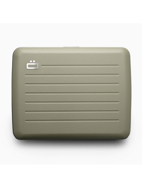 Ögon Design V2 LARGE OSLO - ALUMINIUM - CACT ögon design big stocklom v2 porte cartes porte cartes