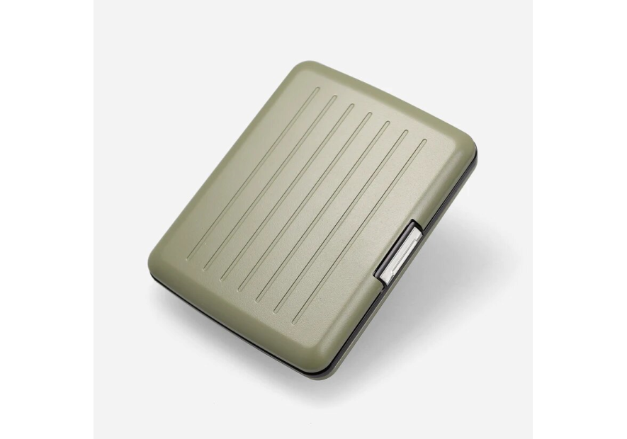 Ögon Design V2 LARGE OSLO - ALUMINIUM - CACT ögon design big stocklom v2 porte cartes porte cartes