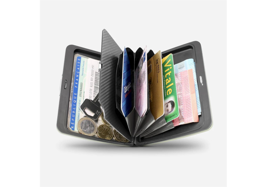 Ögon Design V2 LARGE OSLO - ALUMINIUM - CACT ögon design big stocklom v2 porte cartes porte cartes