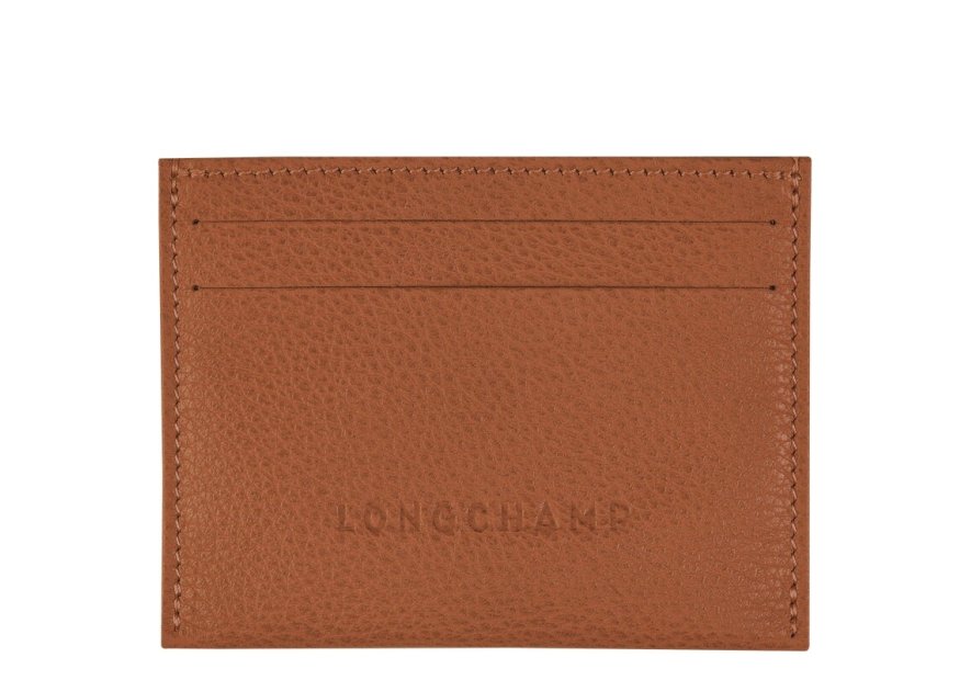 Longchamp 3218/021 - CUIR DE VACHETTE - CA porte carte le foulonné porte cartes