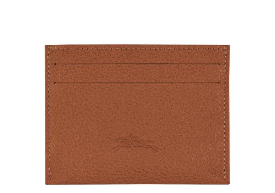 Longchamp 3218/021 - CUIR DE VACHETTE - CA porte carte le foulonné porte cartes