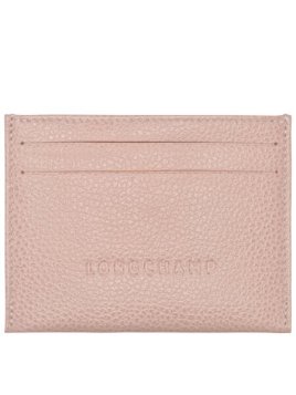 Longchamp 3218/021 - CUIR DE VACHETTE - NU porte carte le foulonné porte cartes