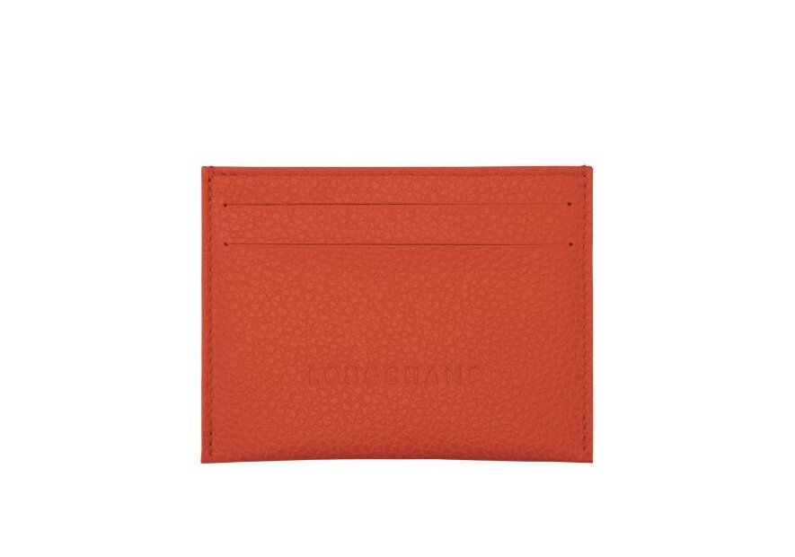 Longchamp 3218/021 - CUIR DE VACHETTE - PA porte carte le foulonné porte cartes