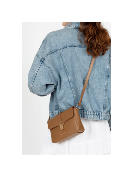 Lancaster 547-40 - CUIR DE VACHETTE - CAME lancaster foulonné milano sac rabat carré s Sacs à mains