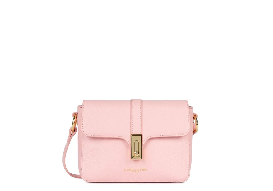 Lancaster 547-40 - CUIR DE VACHETTE - ROSE lancaster foulonné milano sac rabat carré s Sacs à mains