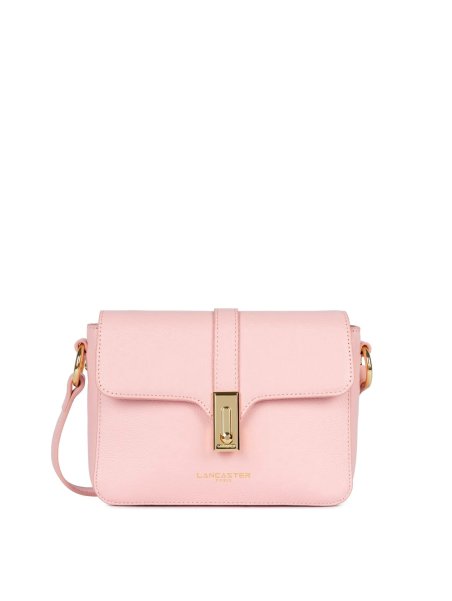 Lancaster 547-40 - CUIR DE VACHETTE - ROSE lancaster foulonné milano sac rabat carré s Sacs à mains