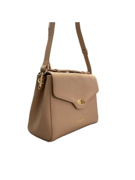 Lancaster 547-55 - CUIR DE VACHETTE - BEIG sac porté main lancaster foulonné milano Sacs à mains