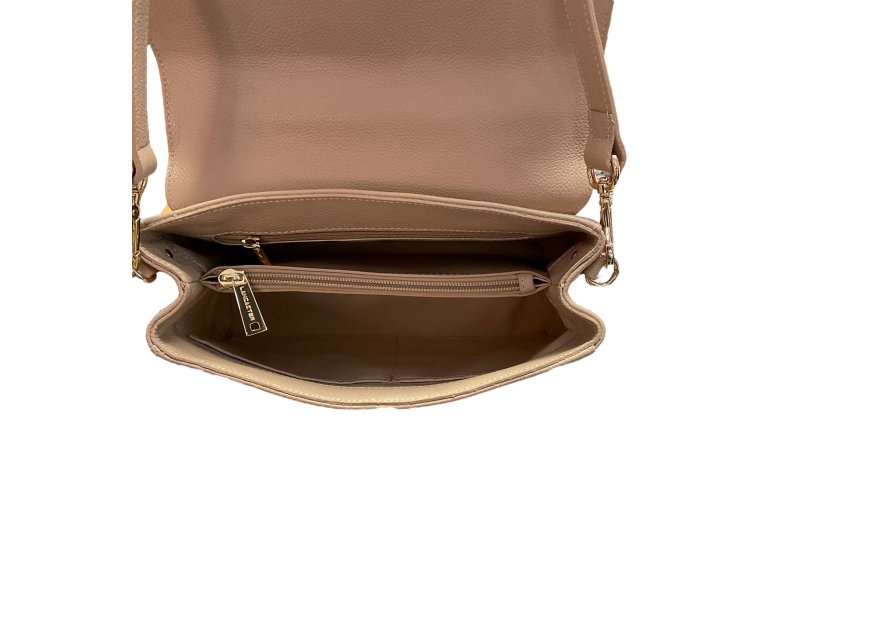 Lancaster 547-55 - CUIR DE VACHETTE - BEIG sac porté main lancaster foulonné milano Sacs à mains