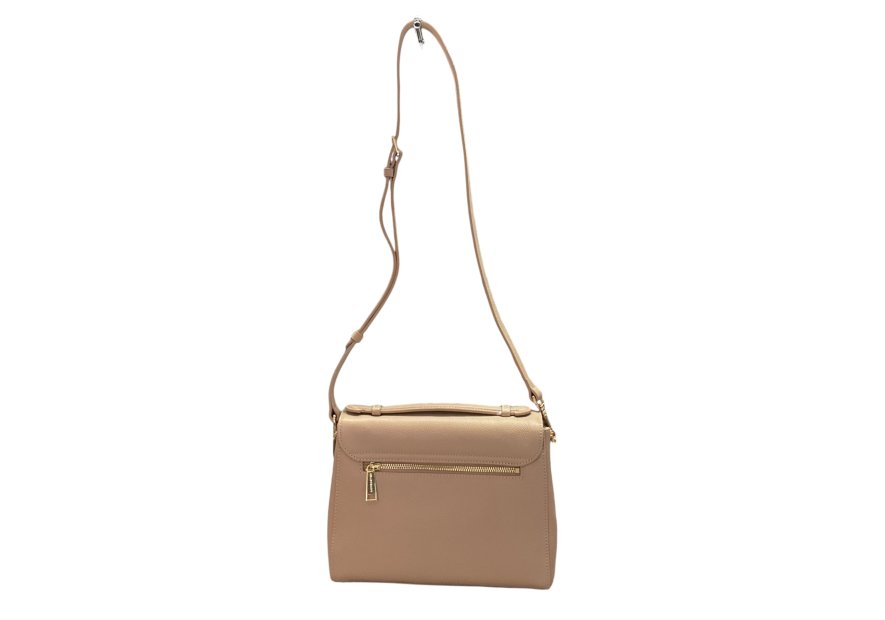 Lancaster 547-55 - CUIR DE VACHETTE - BEIG sac porté main lancaster foulonné milano Sacs à mains