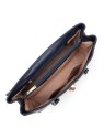 Lancaster 547-57 - CUIR DE VACHETTE - BLEU lancaster foulonné milano cabas a4 sacs-a-mains
