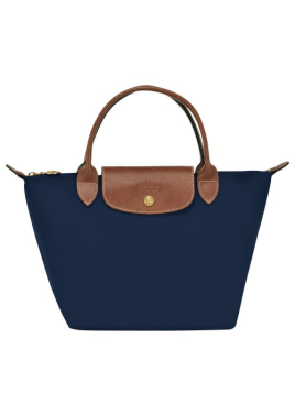 Longchamp 1621089 - NYLON ET CUIR - MARINE sac longchamp pliage porté main s
